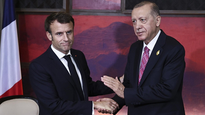 Cumhurbaşkanı Erdoğan, Macron ile telefonda görüştü