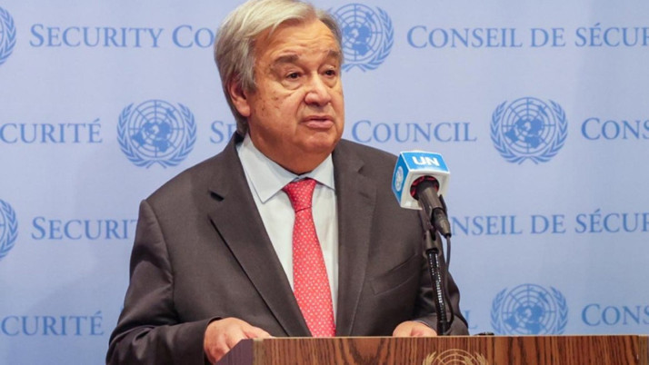 BM Genel Sekreteri Guterres: İsrail Gazze’de savaş suçu işliyor