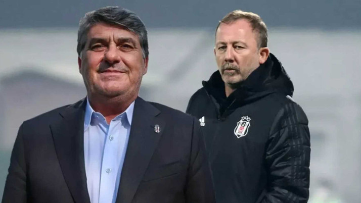 Beşiktaş taraftarından yönetim ve Sergen Yalçın’a tepki