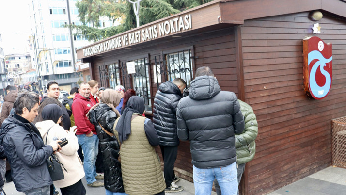 Trabzonspor-Beşiktaş maçının biletleri satışa çıktı