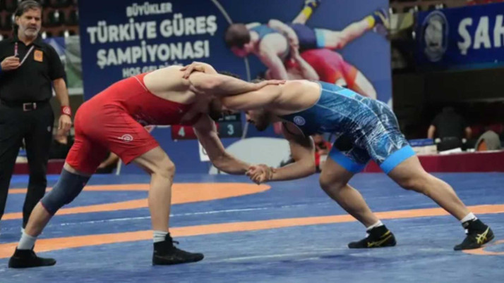 Türkiye Güreş Şampiyonası'nda serbest stil müsabakaları tamamlandı