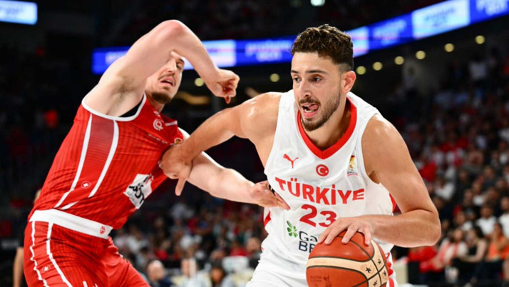 A Milli Erkek Basketbol Takımı İsviçre'yi mağlup etti