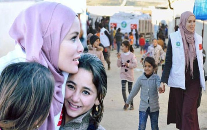 Gamze Özçelik artık tamamen örtündü! Tanzanya'dan paylaştığı kare - Resim: 1