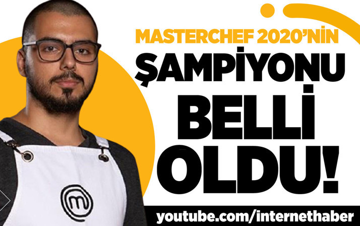 Masterchef 2020'nin şampiyonu belli oldu!