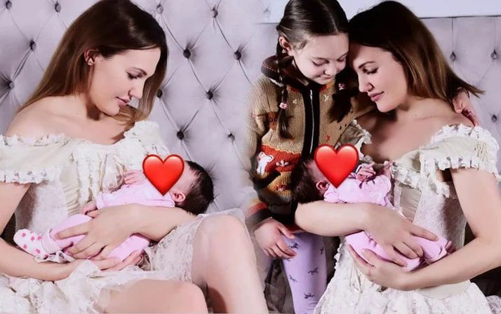 Meryem Uzerli makyajsız doğal haliyle beğenileri topladı taze anne kızıyla da paylaştı - Resim: 1