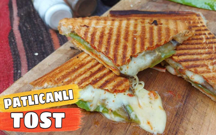 Patlıcanlı tost nasıl yapılır tadına doyamayacaksınız!