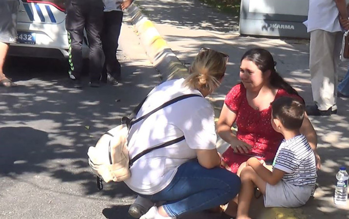 Tekirdağ'da feci kaza! Tır ve otomobil birbirine girdi, kadın yolcu gözyaşlarına boğuldu