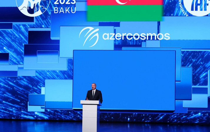 Azerbaycan'da 74. Uluslararası Uzay Kongresi başladı!