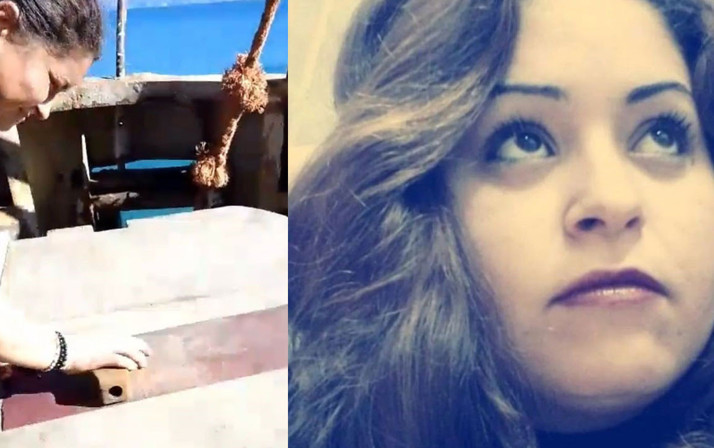 Batan gemide çalışan tek kadındı! Son paylaşımı: “Benden bir tane daha yok”