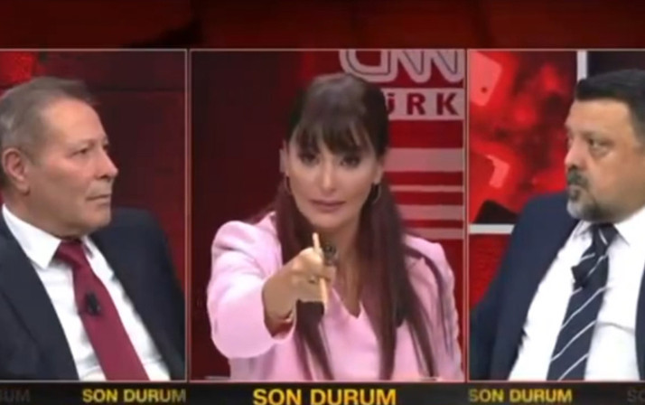 Hande Fırat'a küfür! Canlı yayında çılgına döndü!