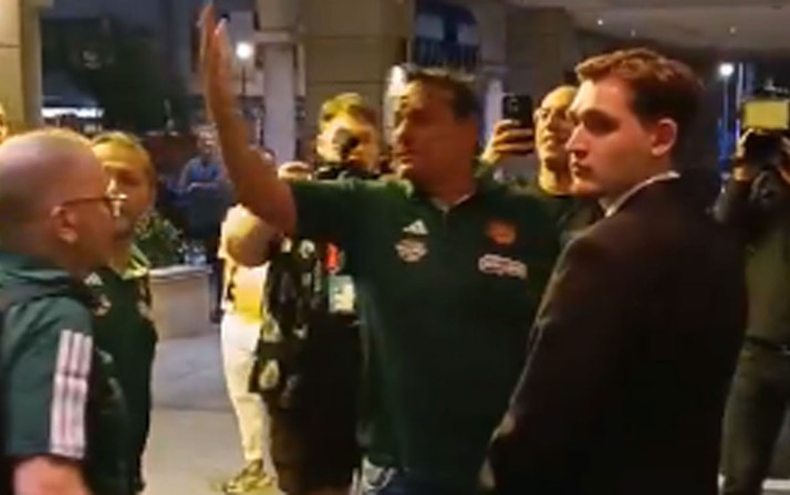 Berlin'de Ergin Ataman ile Fenerbahçeli taraftarlar arasında skandal kavga