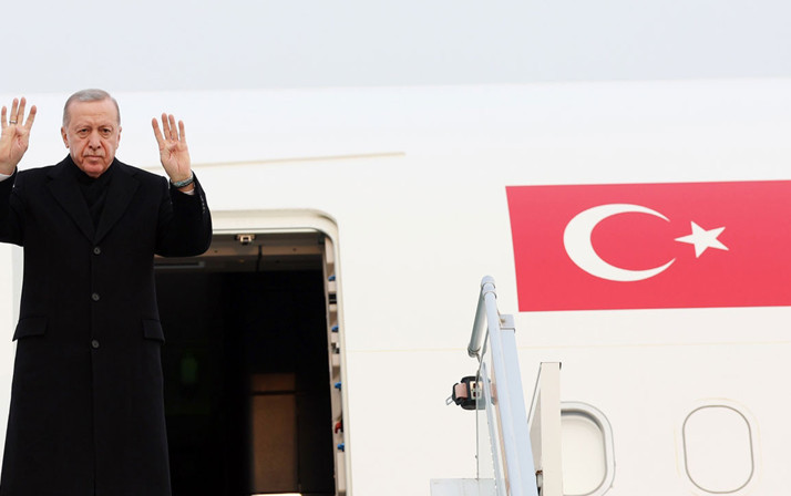 Cumhurbaşkanı Erdoğan, G20 Liderler Zirvesi kapsamında Güney Afrika'ya geldi