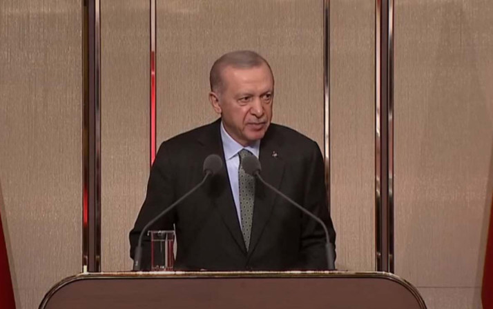 Cumhurbaşkanı Erdoğan'dan Filistin mesajı: Kardeşlerimizi hiçbir zaman yalnız bırakmayacağız