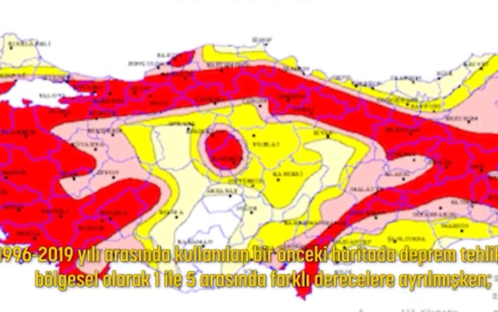 AFAD açıkladı! 'Türkiye Deprem Tehlike Haritası'na bakın
