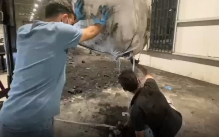 Gümrük muhafaza ekiplerinden Gürbulak'ta "tarihi" uyuşturucu operasyonu