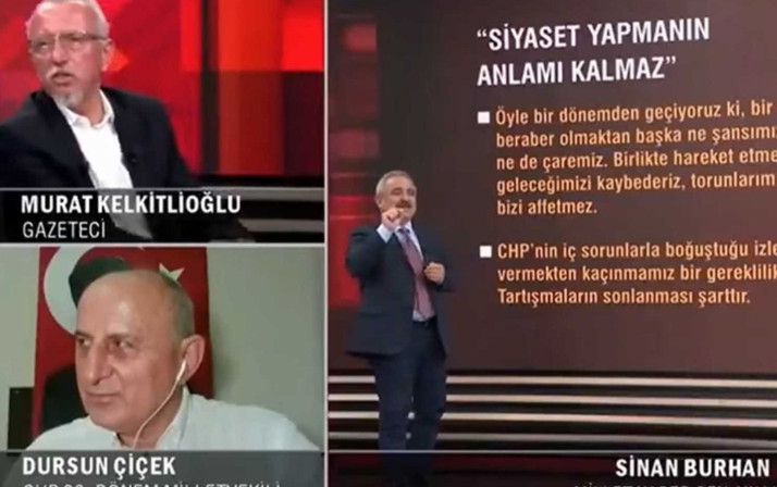 Dursun Çiçek'ten Sinan Burhan'a: Yeni iş arayın