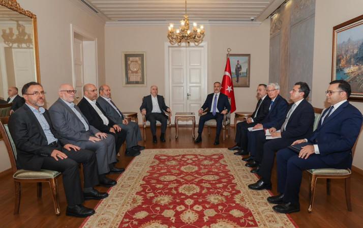 Bakan Fidan’dan Hamas heyetiyle kritik görüşme