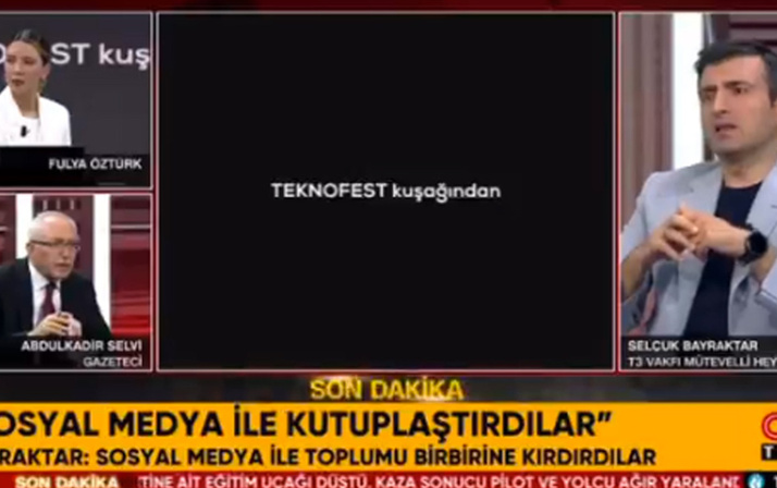 Next Sosyal'in kurulmasındaki dönüm noktası Selçuk Bayraktar canlı yayında açıkladı