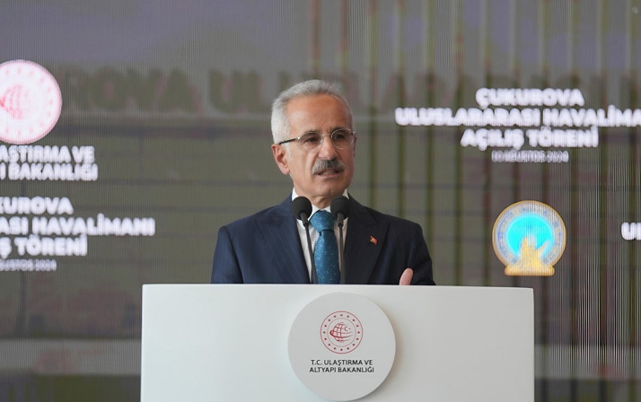 Bakan Uraloğlu: Çukurova Uluslararası Havalimanı 1 yılda 5,1 milyon yolcuya hizmet verdi