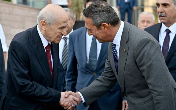 MHP ve Ülkü Ocakları'ndan Fenerbahçe Başkanı Ali Koç'a açık destek