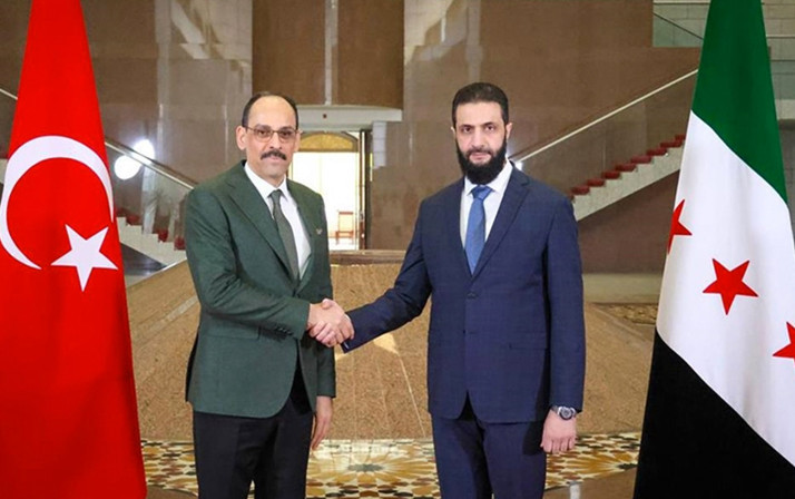 MİT Başkanı Kalın, Şam’da Ahmed Şara’yla görüşecek