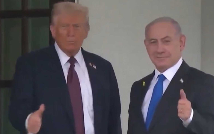 Beyaz Saray'da kritik zirve! Trump, Netanyahu'yu ağırladı