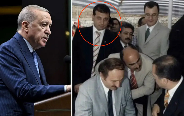 Erdoğan ve Ekrem İmamoğlu aynı karede 23 yıl sonra ortaya çıkan fotoğraf