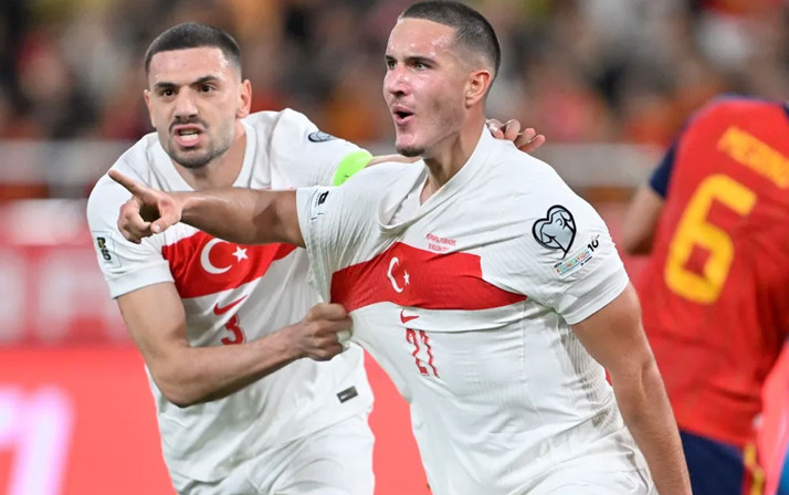 Deniz Gül, milli formayla ilk golünü İspanya'ya attı