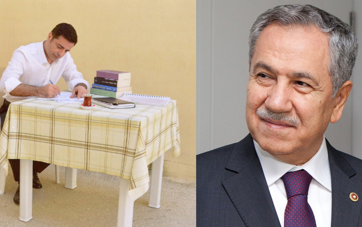 Selahattin Demirtaş Bülent Arınç'la görüştüğüne bin pişman oldu olay mektup