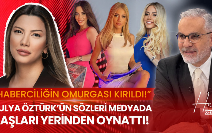 Hadi Özışık’tan Fulya Öztürk’e destek: “Haber bülteni podyum değildir”