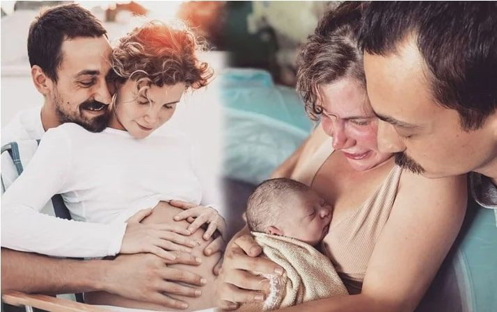 Edip Tepeli'den Ayşecan Tatari'nin doğum pozunu eleştirenlere sert tepki - Resim: 1