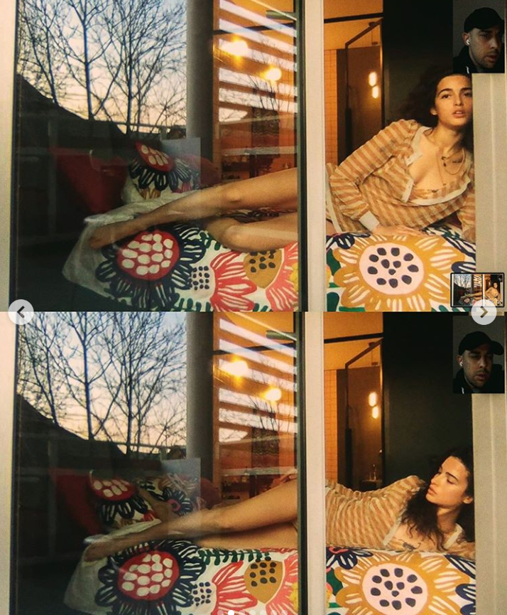 Korona dönemi webcam ile moda çekimi büyük beğeni aldı! - Resim: 1