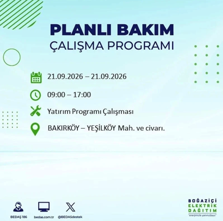 İstanbul iki gün boyunca karanlığa gömülecek! 21-22 Eylül elektrik kesintisi mahalle listesi - Resim: 48
