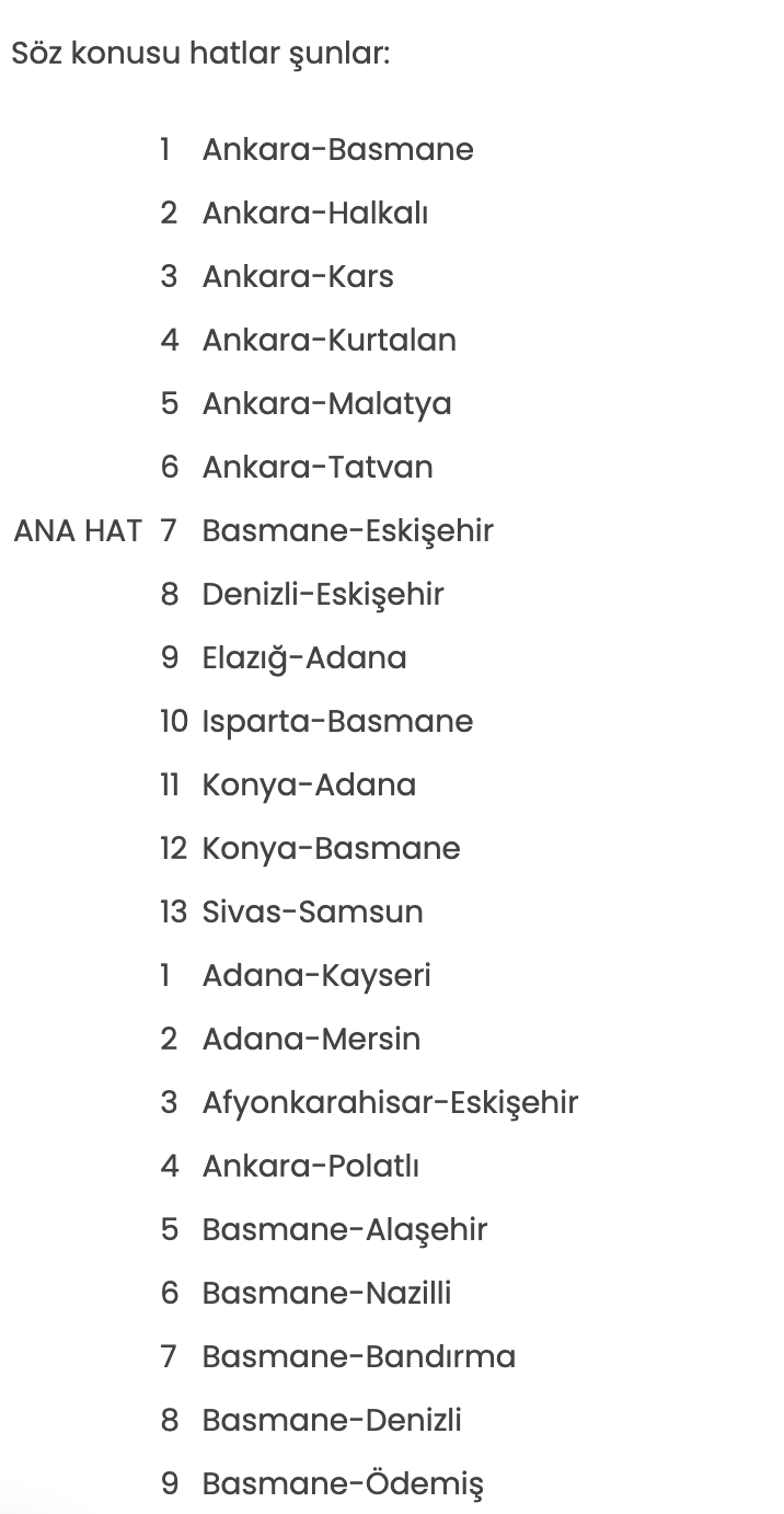 Tren hatları yeniden düzenlendi! - Resim: 0