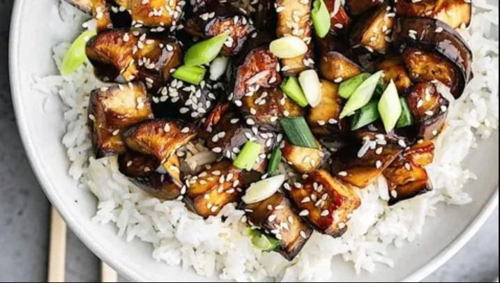 Patlıcanlı pilav nasıl yapılır nefis bir tat! - Resim: 1