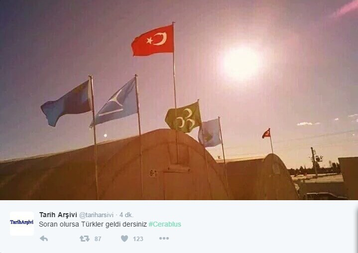 Sosyal medyada Cerablus paylaşımları - Resim: 1