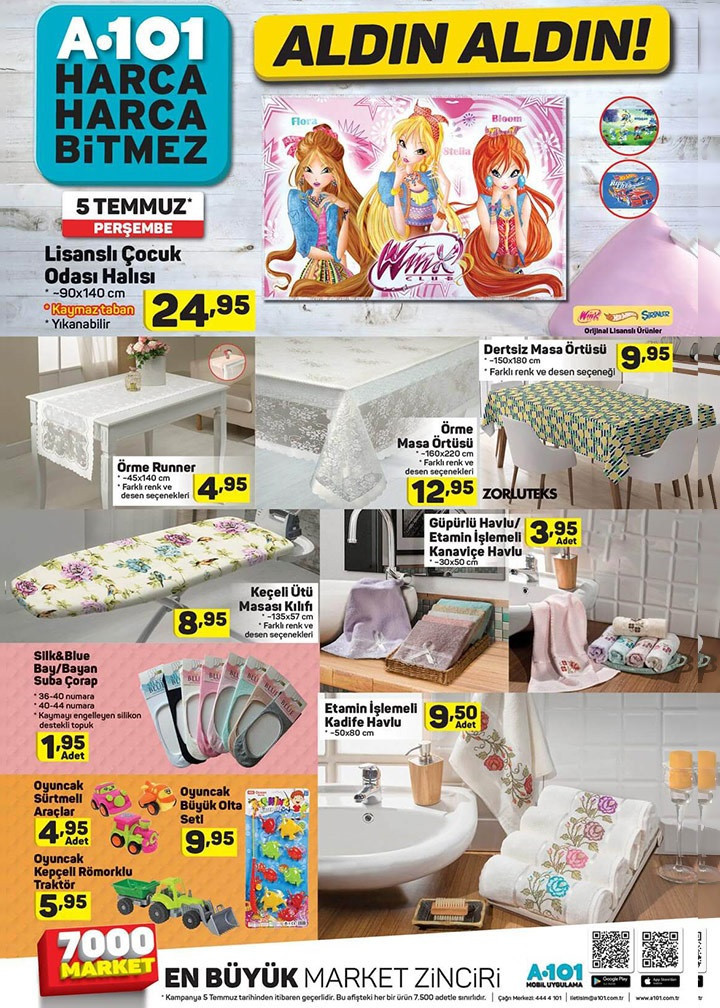 A101 aktüel 5 Temmuz fırsat ürünleri kataloğu-2018 - Resim: 4