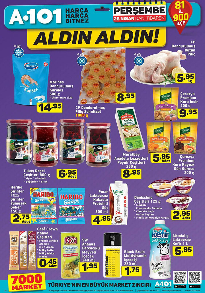 A101 aktüel 26 Nisan indirimli ürünler listesi 8 sayfalık yeni kataloğ - Resim: 4