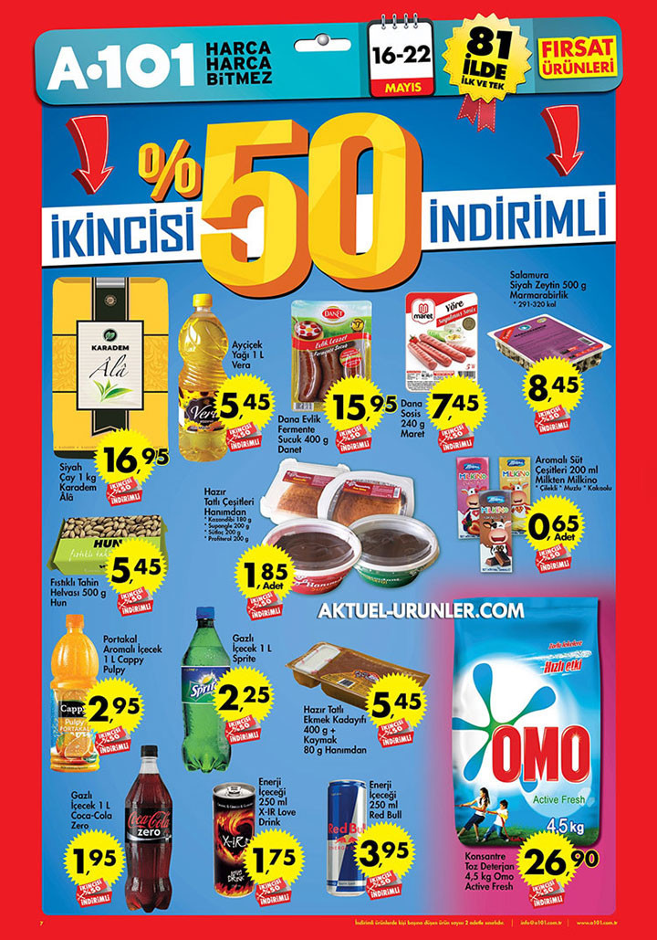 A101 17 Mayıs aktüel ürünler Ramazan indirimi fırsatları  - Resim: 1
