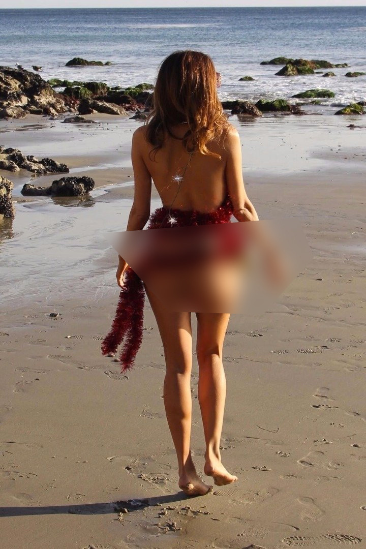 Yılbaşı ağacı olacağım dedi bir anda soyunmaya başladı - Resim: 3