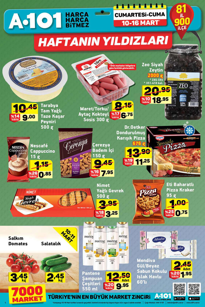 A101 aktüel 10-15 Mart 2018 özel indirimleri kataloğu yeni fırsat ürünleri - Resim: 3