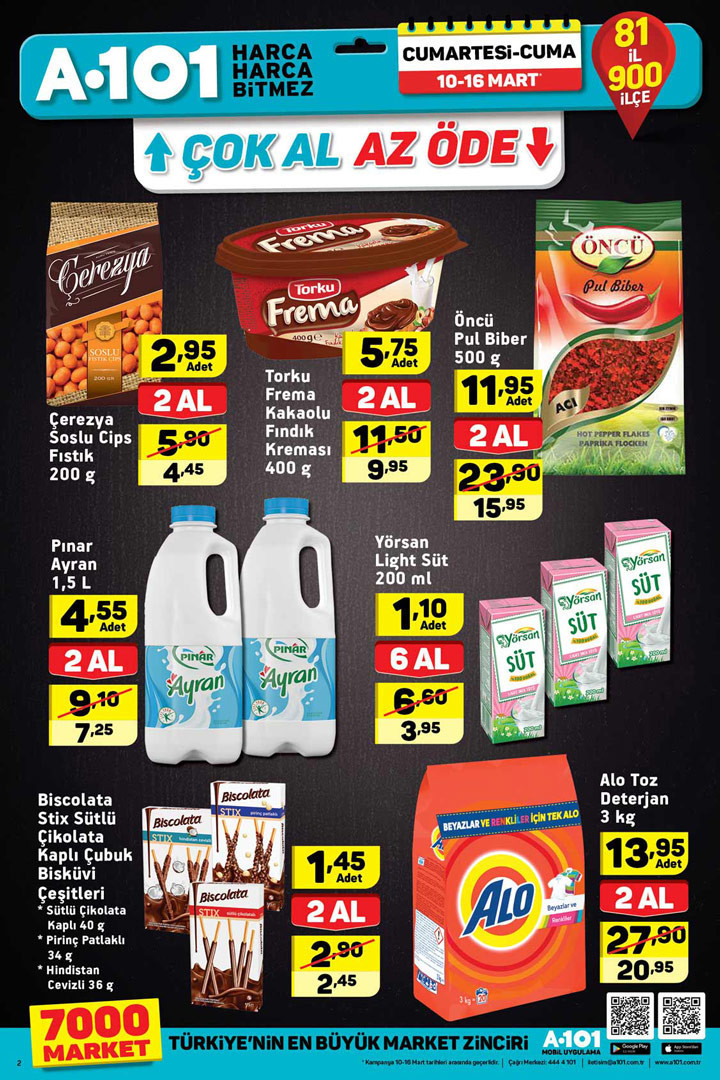 A101 15 Mart indirimli ürünler fırsat köşesi aktüel broşürü - Resim: 3