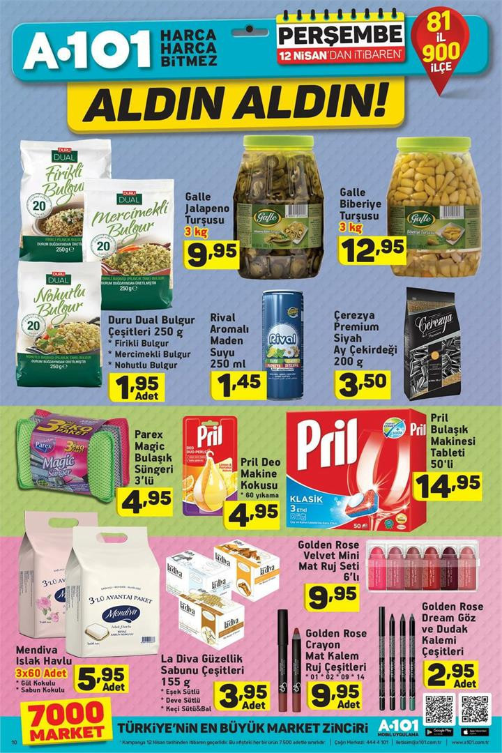 A101 12 Nisan aktüel indirim listesi yeni spot ürünler - Resim: 3