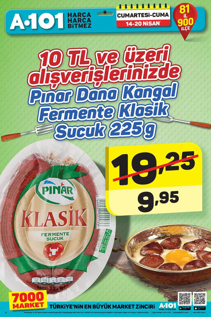 A101 19 Nisan aktüel indirim kataloğu yeni ürünler listesi - Resim: 2
