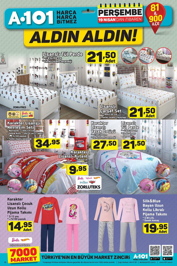A101 19 Nisan indirim kataloğu aktüel yeni listesi  - Resim: 2
