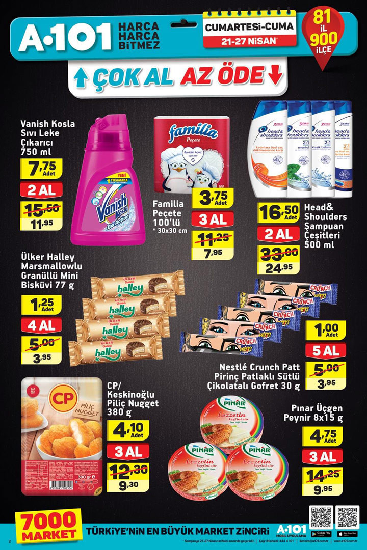 A101 26 Nisan aktüel ürünler yeni indirim listesi neler var? - Resim: 1