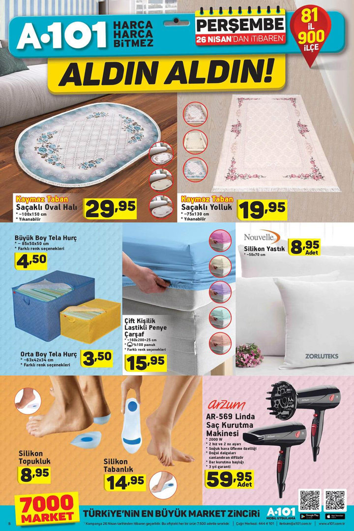 A101 26 Nisan aktüel ürünler yeni indirim listesi neler var? - Resim: 4