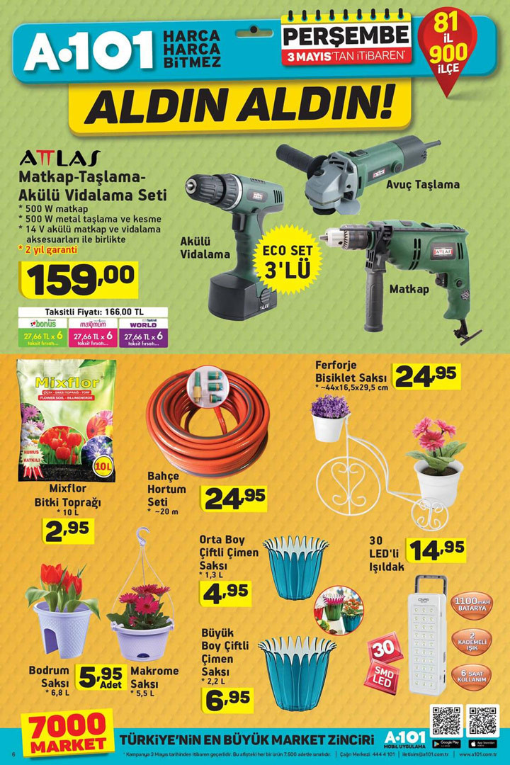 A101 3 Mayıs aktüel ürünler indirim broşürü neler var-2018 - Resim: 4
