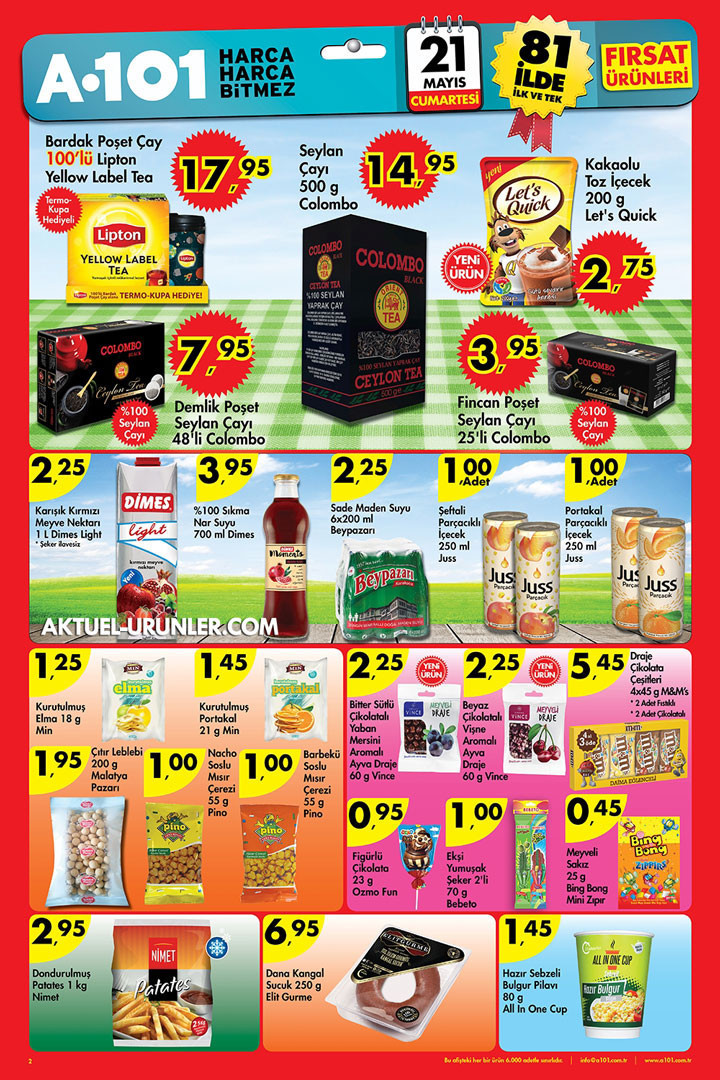 A101 17 Mayıs aktüel ürünler Ramazan indirimi fırsatları  - Resim: 3