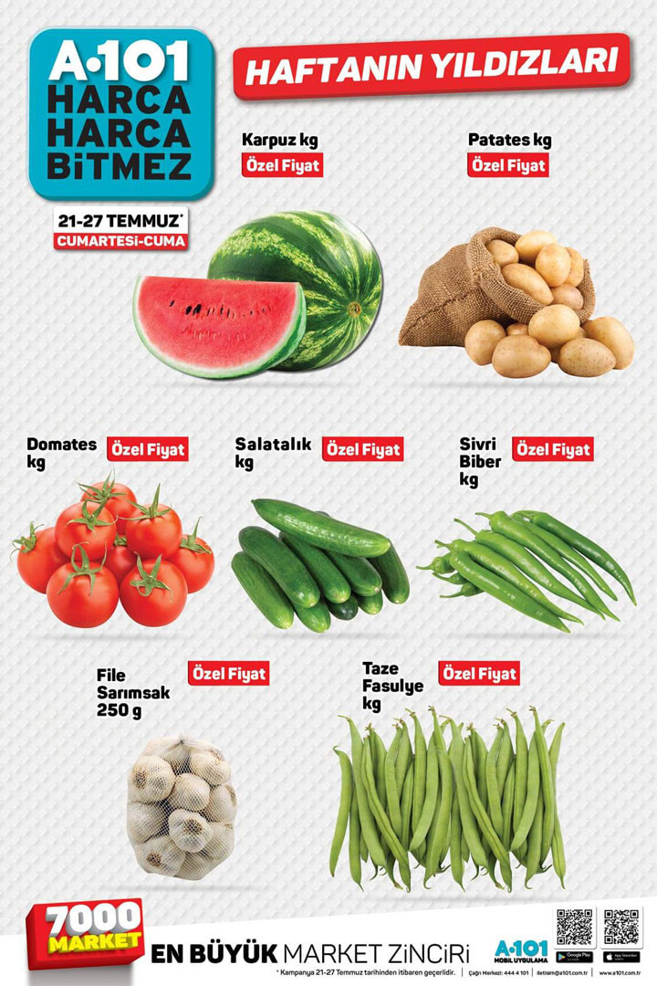 A101 26 Temmuz 2018 aktüel indirim broşürü fiyat listesi - Resim: 2
